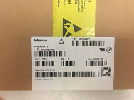 质量  FF450R12KT4 Infineon  IGBT 模块 N-CH 1.2KV 580A 高度 30.5 mm 长度106.4 mm 托盘  一箱10个 工厂