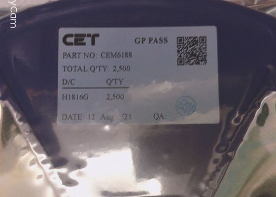 质量  CEM6188 家用电器 華瑞 双 N 沟道增强型场效应晶体管 工厂