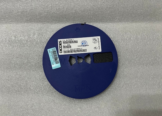 2N7002K-7 该 MOSFET 旨在最大限度地降低通态电阻 (RDS(ON))，同时保持卓越的开关性能，使其成为高效电源管理应用的理想选择 ，电机控制，电源管理功能 ，背光